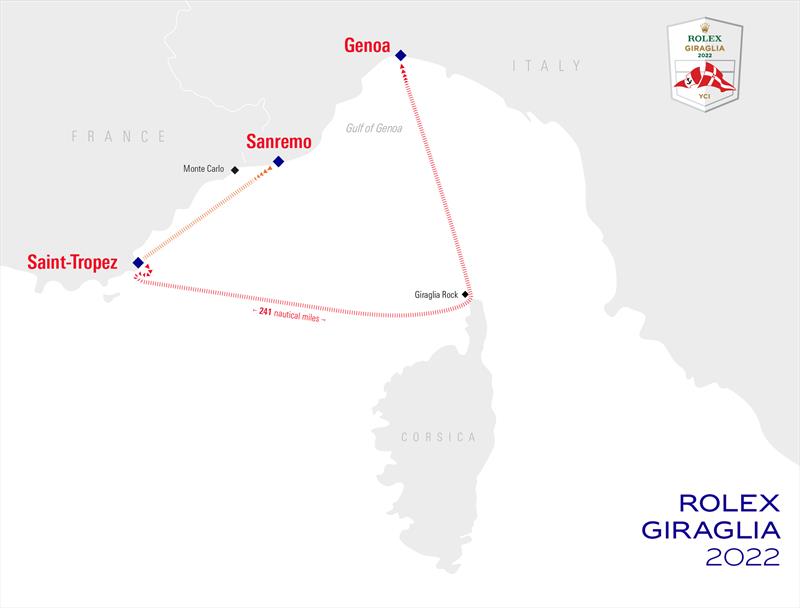 Loro Piana Giraglia - Event Map